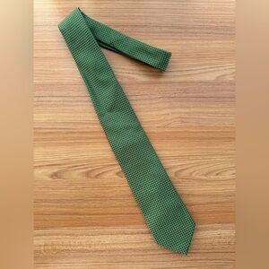 Green Checkered Men's Tie
